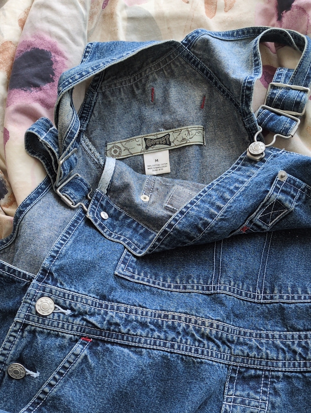 Men's Blue Denim Overalls - Classic Workwear Style